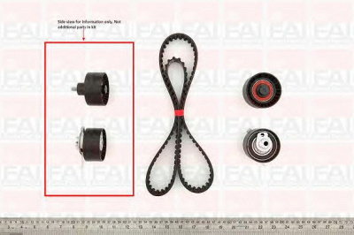 FAI AUTOPARTS tbk150 -  Комплект ремня ГРМ